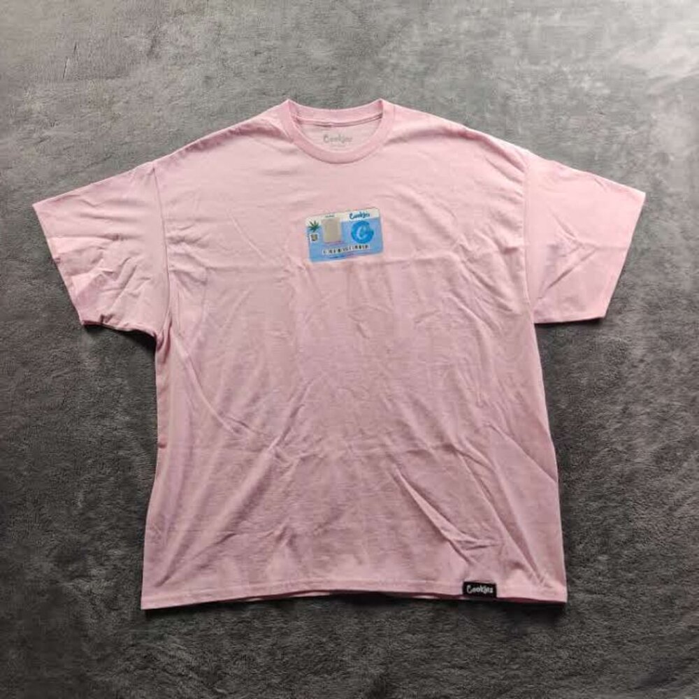 Cookies Shirt Adult Mens 2XL Pink Short Sleeve California